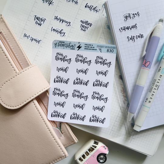 Reading | Sticker Sheet