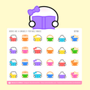 Reading Books | Sticker Sheet