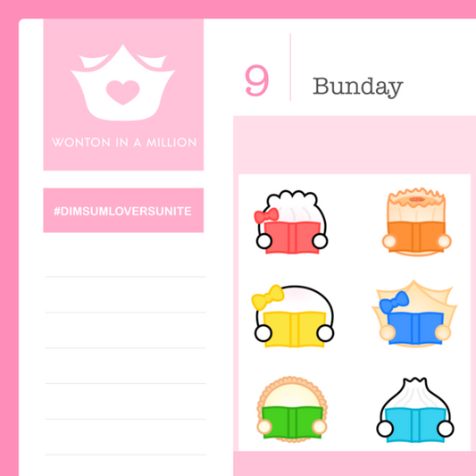 Reading Books | Sticker Sheet