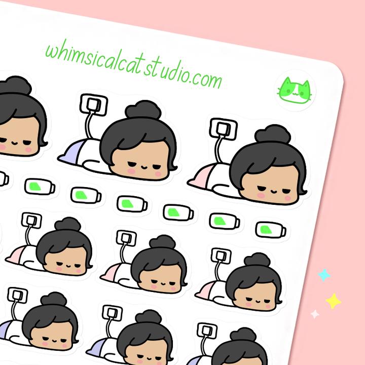 Recharge Yourself | Sticker Sheet