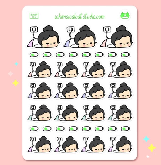 Recharge Yourself | Sticker Sheet