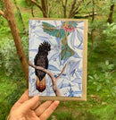 Red Tail Black Cockatoo | Greeting Card