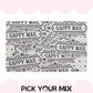 Release The Happiness | Sticker Flake (set of 12)