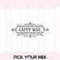 Release The Happiness | Sticker Flake (set of 12)