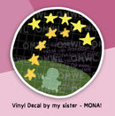 Remember Stars by Mona | Vinyl Decal