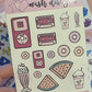 Pink Retro | Sticker Sheet