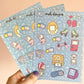Retro Party | Large Sticker Sheet