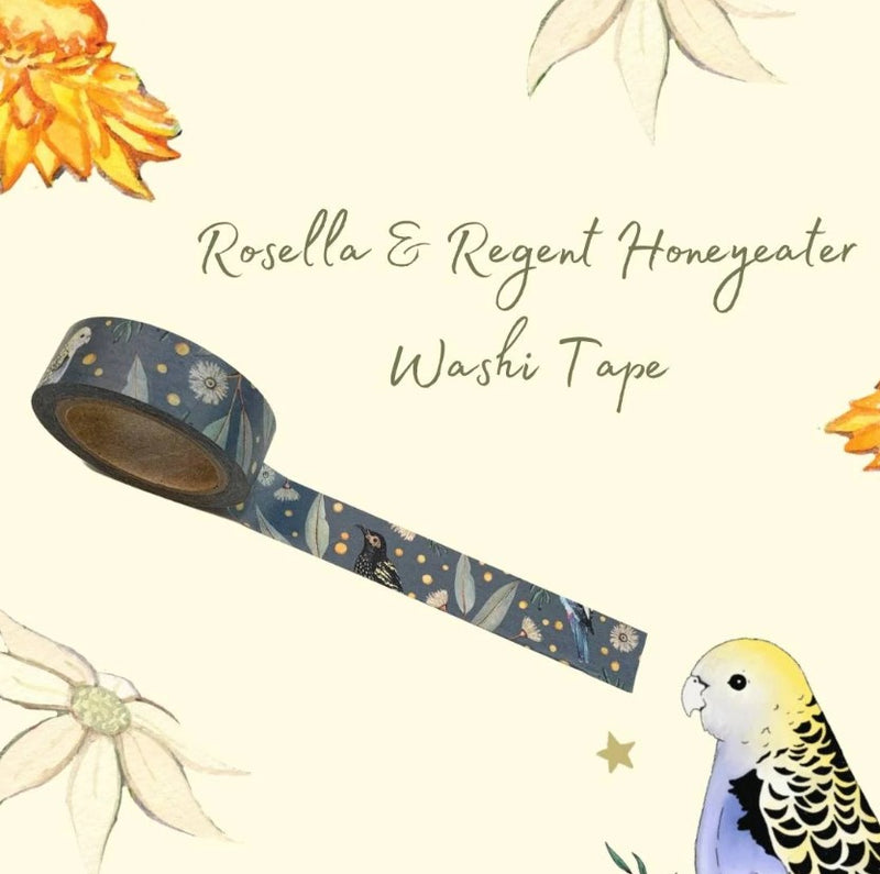 Rosella and Regent Honeyeater | Washi