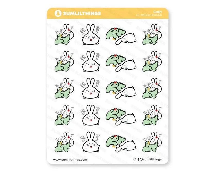 Rough Housing | Sticker Sheet