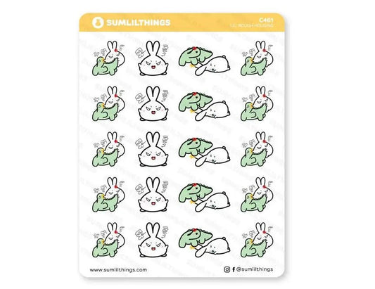 Rough Housing | Sticker Sheet