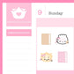 Neutral Planners | Sticker Sheet