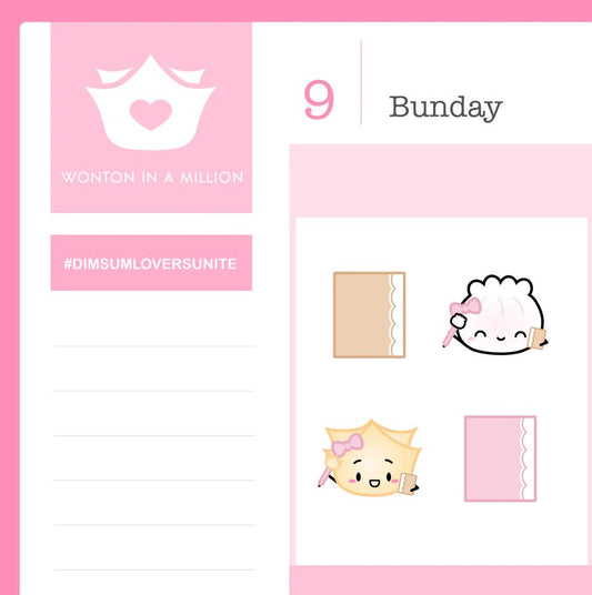 Neutral Planners | Sticker Sheet