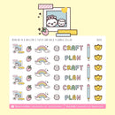 Paper & Milk Collab | Sticker Sheet