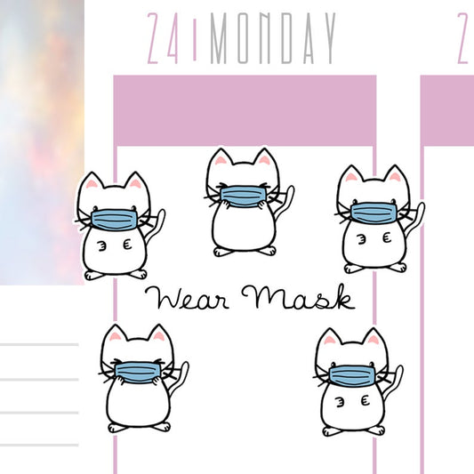 Safety Mask | Sticker Sheet