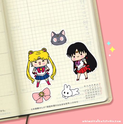 Sailor Moon Fanart | Sticker Sheet