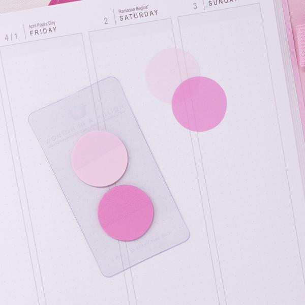 Sakura | Circle Vellum Tabs
