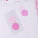 Sakura | Circle Vellum Tabs