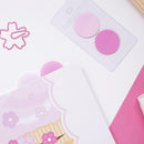 Sakura | Circle Vellum Tabs