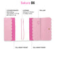 Sakura - B6 Planner Cover