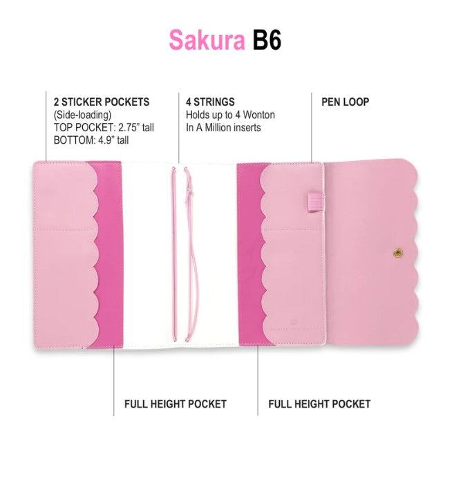 Sakura - B6 Planner Cover