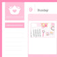 Sakura Flatlay | Sticker Sheet