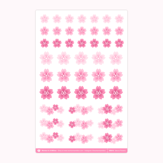Sakura Flowers | Washi Stickers