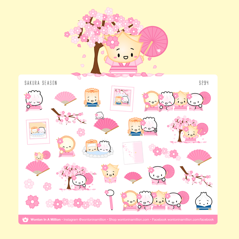 Sakura Season | Sticker Sheet