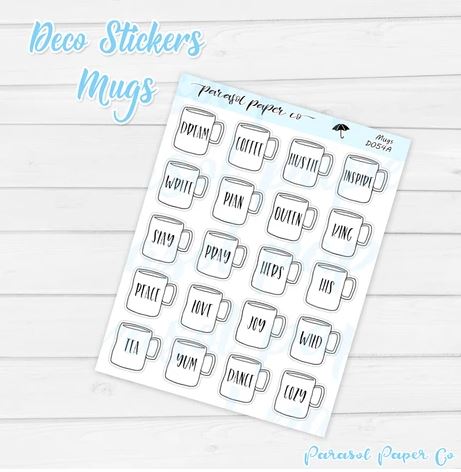 Sassy Mugs | Sticker Sheet