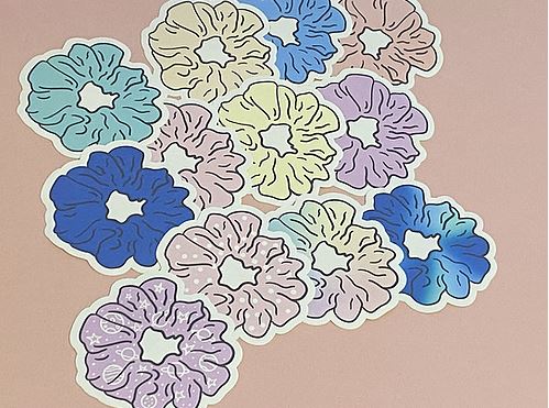 Scrunchies | Sticker Pack