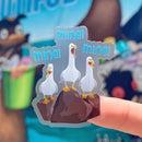 Seagull Mine Mine Mine | Transparent Sticker