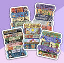 Bookish Bundle by Lyttlefingers (Set 1)  | Vinyl Decal