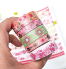 Matcha Sakura | Washi (Set of 5)