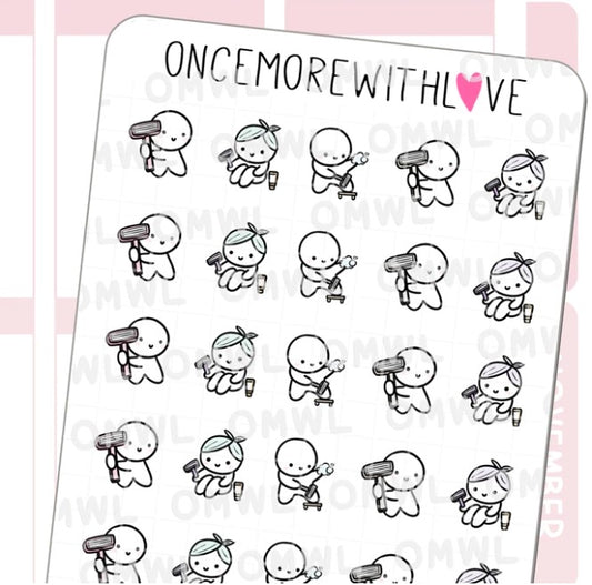 Shaving 2.0 | Sticker Sheet