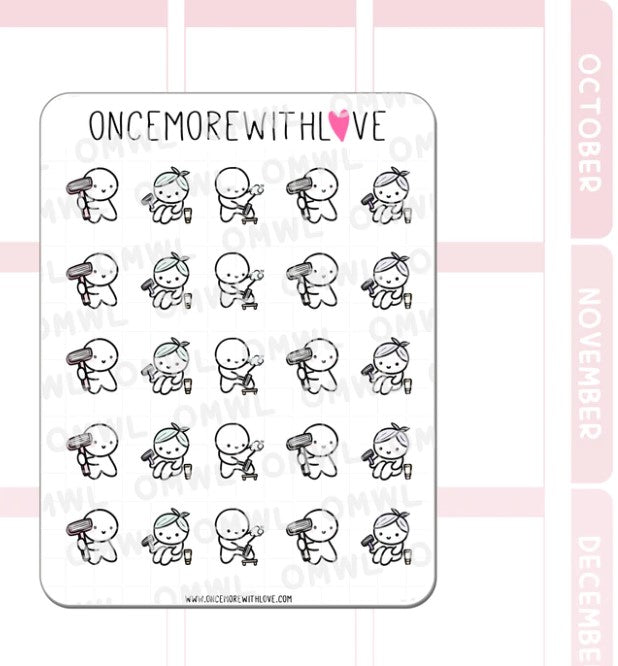 Shaving 2.0 | Sticker Sheet