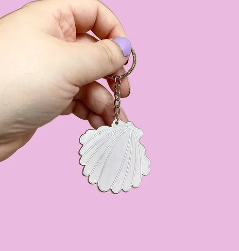 Pearlescent Shell | Key Chain