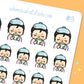 Sick Days | Sticker Sheet
