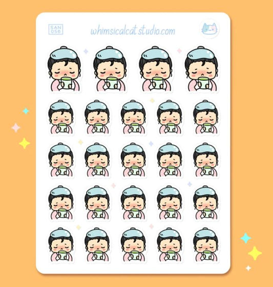Sick Days | Sticker Sheet