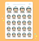 Sick Days | Sticker Sheet