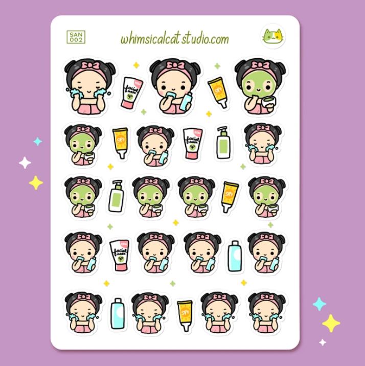 Skin Care | Sticker Sheet