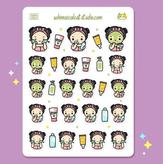 Skin Care | Sticker Sheet