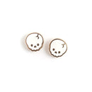 Skull | Enamel Earrings