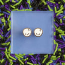 Skull | Enamel Earrings