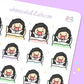 Sleep In - Just Woke Up | Sticker Sheet