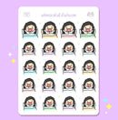 Sleep In - Just Woke Up | Sticker Sheet