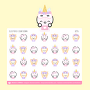 Sleepover Countdown | Sticker Sheet