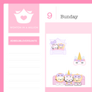 Sleepover Countdown | Sticker Sheet
