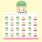 Wizard Houses - Slytherin | Sticker Sheet