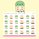 Wizard Houses - Slytherin | Sticker Sheet