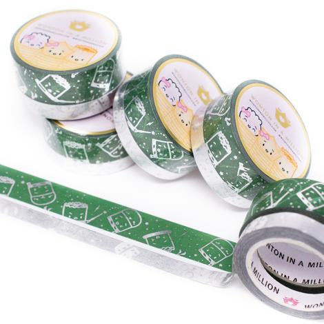 Slytherin House Washi (Set of 2)