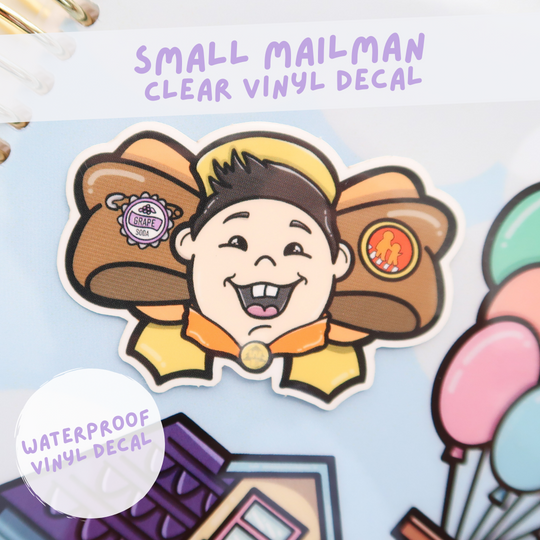 Small Mailman | Vinyl Decal